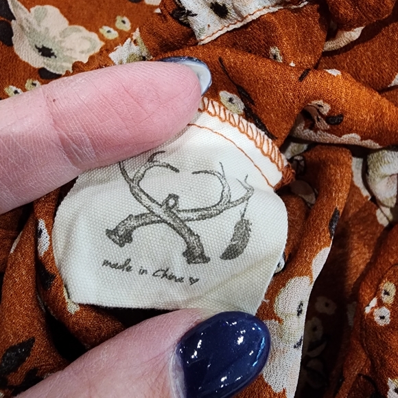 Spell & Gypsy Designs Gypsy Dancer Blouse Maple   READ - Picture 10 of 16